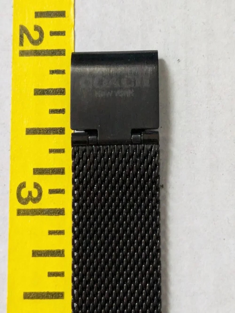 COACH Grand Black Dial Rainbow Crystal Mesh Band Quartz Watch CA 113.7.34.2232